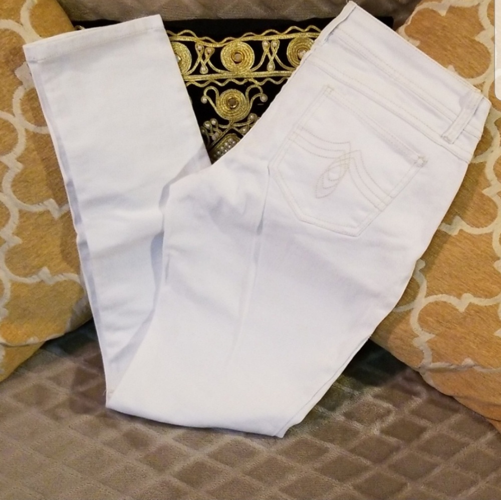 SO Crisp White Skinny Jeans